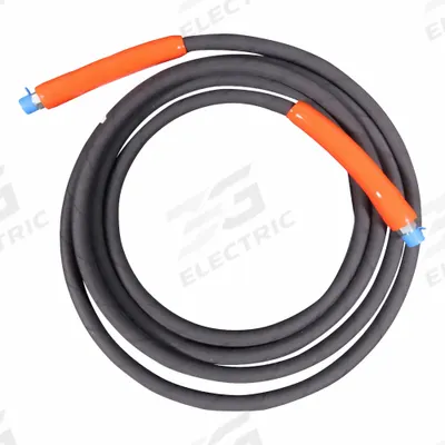 POWER TEAM Hydraulic Hose: 3/8 in ID, NPTF x NPTF, 15 ft Lg, 3/8 in x 3/8 in Fitting Size - Power Team Braid-Reinforced Hose Assemblies