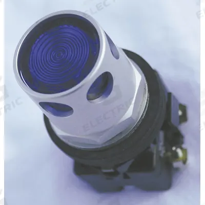 EATON Extended Push Button: Blue, 30 mm Mounting Size, Non-Metallic - Illuminated Extended-Length Push-Button Operators