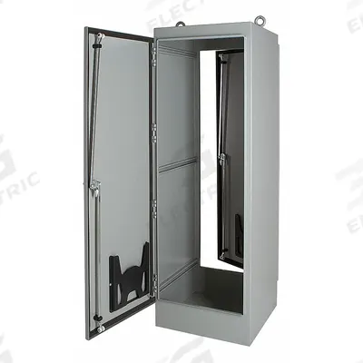 HOFFMAN Enclosure: Steel, 72 in x 72 in x 24 in, NEMA 12, Solid Cover - Steel Dust-Tight Enclosures