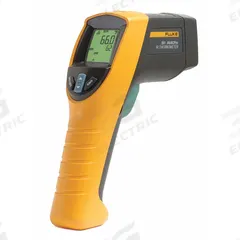 FLUKE Infrared Thermometer: Fluke-561/CWG, Included, Difference/Max Temp/Min Temp, Full Size Body. Key specifications — Features: Fabric Hook-and-Loop Fastener Pipe Probe for Superheat, Sub-Cooling, and other Contact and Ambient Measurements; Testing Functions: Minimum Temperature; Standards: Class II Laser; Resolution °F: 0.1°F; Manufacturer Part Number: Fluke-561/CWG; Mounting Style - NEW: Tripod; Intrinsic Safety - NEW: Not Specified Intrinsically Safe; Includes Work Light - NEW: Work Light Included.