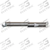 MICRO 100 Boring Bar: Top Rake Chipbreaker, 1/4 in Shank Dia., AlTiN, Right Hand, 0.0060 in Radius (MPN QBT-200600X)