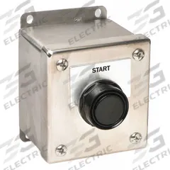 SIEMENS Control Station: Flush Push Button, 0 Pilot Lights, 1NO/1NC, Start, (1) Push Button (MPN 52C101S). Key specifications — Brand: SIEMENS; Operator Legend: Start; Operator Color: (2) Black; Operator Configuration: Flush Push Button; Operator Configuration Type: (1) Push Button.