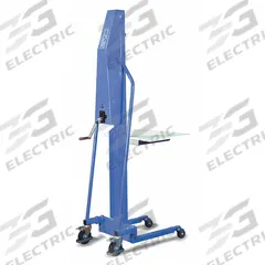 DAYTON Platform Lift Truck: 440 lb, 5 in to 59 in, Steel, 18 1/2 in L x 23 3/4 in W Platform, Chain (MPN 2MPU3). Key specifications — attr1357334: DAYTON; attr1357306: (2) Swivel.
