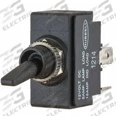 HUBBELL WIRING DEVICE-KELLEMS Marine Toggle Switch: 2 Position, 4 Connections, SPST, MARINE Series (MPN M11LRSP). Key specifications — Switch Function Configuration: On/Off; Brand: HUBBELL WIRING DEVICE-KELLEMS; Series: MARINE.