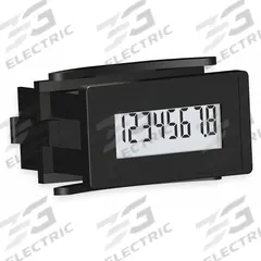 TRUMETER Hour Meter: Hour Meters, Front Panel Mounting, Digital, 1 1/8 in x 2 in, LCD, Tenth, 12/4 (MPN 6320-0000-0000). Key specifications — Mounting Style: Panel; Standards: WEEE; Bezel Face Shape: Rectangular; Hour Unit Increment: Tenth; NEMA Enclosure Rating: 12; Brand: TRUMETER; Manufacturer Part Number: 6320-0000-0000; Meter Type_Broad: Digital.