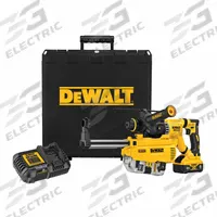 DEWALT Cordless Rotary Hammer Kit: D-Handle, 20V DC, SDS-Plus, 3/4 in max, 6.0 Ah, 2.2 ft-lb (MPN DCH263R2DH). Key specifications — attr113858: 20V DC; attr113796: DEWALT; attr113808: 0 bpm to 4,300 bpm; attr113803: Yes; attr113838: Hammer Only; attr113809: Yes; attr113815: (2) Batteries.