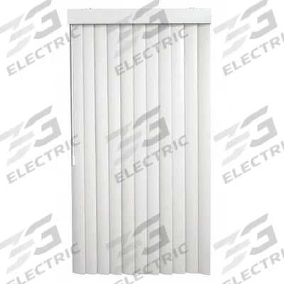 OEM Window Blinds: White - Vertical Blinds