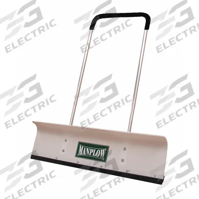 MANPLOW Snow Pusher: Plastic, 13 in Blade Lg, 42 in Blade Wd, 0.19 in Gauge - Snow Pushers