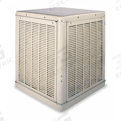 ESSICK AIR Ducted Evaporative Cooler: 1,200 sq ft, 34 1/2 in x 34 1/8 in x 34 1/8 in - Multiple-Inlet Residential Ducted Evaporative Coolers