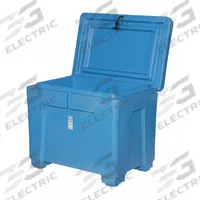 SNYDER INDUSTRIES ASM Insulated Bin: 11 cu ft, 42 in x 28 in x 28 in, Lid Included, 2-Way Entry (MPN PB11HL). Key specifications — Brand: SNYDER INDUSTRIES; Shape: Rectangular; Fork Entry: 2-Way Entry; Mobility: Stationary; Collapsible: Collapsible; Fork Pockets: Fork Pockets Included; Includes Lid: Lid Included; Drop Doors/Walls: No Drop Doors.