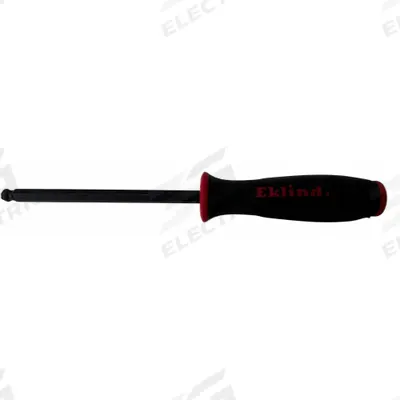 EKLIND Screwdriver: SD Ball-Hex, Long Lg, Alloy Steel, 7/32 in Tip Size - Ball End Hex Screwdrivers