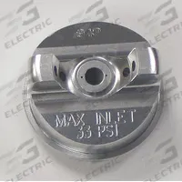 BINKS Spray Gun Air Nozzle: Repl Needles, Nozzles & Caps for Air Sprayers, Air Cap (MPN 46-9400). Key specifications — Product Type: Air Cap; Compatible with Manufacturer Model Number: 6202-1204-4; Brand: BINKS; Product Grouping: Replacement Needles, Nozzles & Caps for Air Sprayers.
