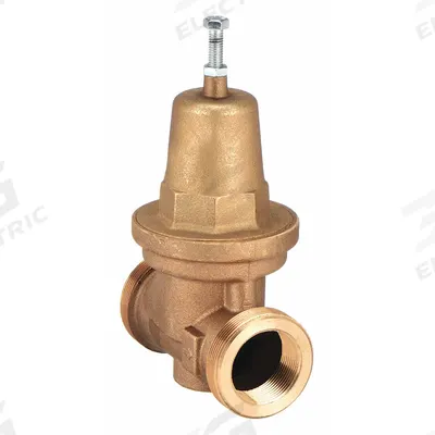 APOLLO Water Pressure Reducing Valve: NPT x NPT, 1/2 in Pipe Size, Bronze - High Capacity Water Pressure Regulators