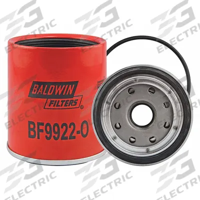 BALDWIN FILTERS Separator: Spin-On, 3 11/16 in Outside Dia, 1"-14 Thread Size, Cellulose - Spin-On Fuel Filters