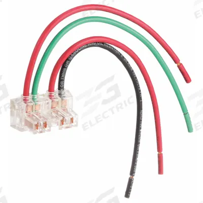 HUBBELL Switch Wiring Module: SNAPconnect(R) II, 120/277V AC, 15 A_20 A, 3 Wire - Snap-In Wiring Modules