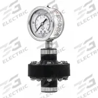PIC GAUGES Pressure Gauge with Diaphragm Seal: 0 psi to 100 psi, 301L/CPTP, 2 1/2 in Dial, PVC, IP65 (MPN 301L254E/CPTP200). Key specifications — Brand: PIC GAUGES; Gauge Case Liquid: None; Seal Fill Liquid: Glycerin; Seal Lower Housing Material: PVC; Accuracy: ±2-1-2%; Gauge Wetted Parts: Stainless Steel.