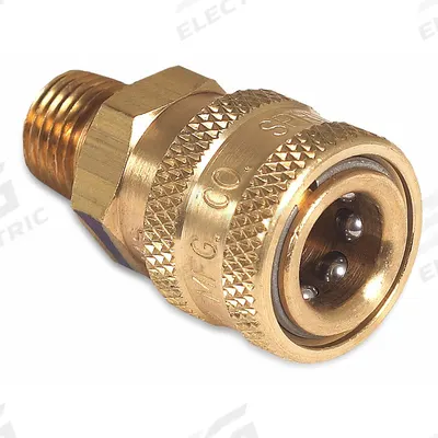 MI-T-M Quick Connect Socket: Mfr Part # 17-0028, Brass - Assorted Parts & Accessories