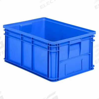 SSI SCHAEFER Straight Wall Tote: 18.8 gal, 25 5/8 in x 18 5/8 in x 11 3/4 in, Stacking Capable - Solid Straight-Wall Containers