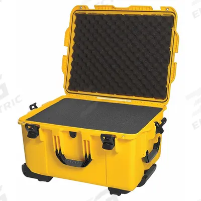 NANUK CASES Protective Case: 17 in x 22 in x 12 7/8 in Inside, Pick and Pluck, Yellow - Standard Protective Transport Cases