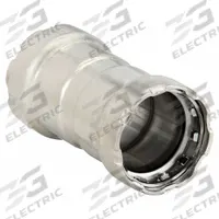 VIEGA MEGAPRESS Crimp Coupling Fitting: 1 in Pipe x 1 in Pipe Size, Press-fit x Press-fit, FKM (MPN 95295). Key specifications — Brand: VIEGA MEGAPRESS.