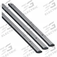 NATIONAL GUARD Door Weatherstripping: Screw-In Mounting, EPDM, 7 ft Overall Lg, 13/16 in Overall Wd (MPN 110NA-36"x84"). Key specifications — Color: Black; Mounting Style: Screw-In; Brand: NATIONAL GUARD; Material: EPDM.
