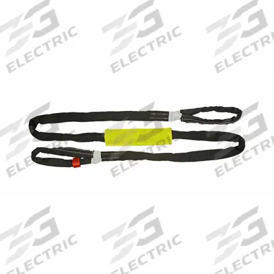 TOW-ALL Tuflex Recovery Strap: 20 ft Overall Hook Size, 20 ft Overall Lg, White - Tow Straps