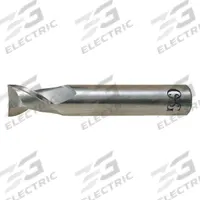 OSG Square End Mill: Carbide, 2 Flute, 1 mm Mill Dia, 2.5 mm LOC, 40 mm OAL (MPN 8502010)