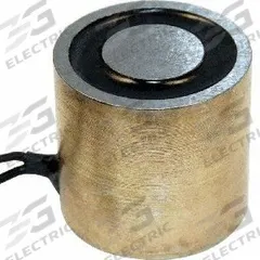 MAG-MATE Electromagnetic Lift: Continuous Duty, Round Magnet, 12 lb Max Load Capacity, 24 in Lead Lg (MPN ER2-102). Key specifications — Brand: MAG-MATE; Duty Type: Continuous Duty; Includes Lifting Eye: Lifting Eye Not Included.
