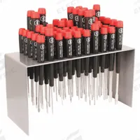 WIHA General Purpose Screwdriver Set: 21 or More Pieces, 50 Pieces, Ergonomic Grip, Rack (MPN 92189). Key specifications — attr1205274: WIHA; attr1205269: T1.