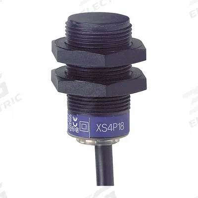 TELEMECANIQUE SENSORS Inductive Cylindrical Proximity Sensor: Non-Terminated Cable, Unshielded - Cylindrical Sensors with Non-Terminated Cables