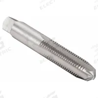WIDIA GTD Straight Flute Tap: 1/4"-28 UNF, H3, 4 Flute, Plug Chamfer, LH, High Speed Steel (MPN 14060)