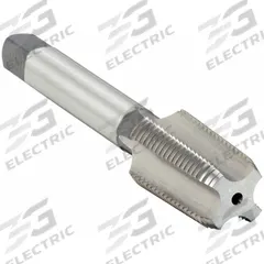 CHICAGO-LATROBE Extension Tap: 3/4"-14 NPT, 5 Flute, Semi-Bottoming Chamfer, High Speed Steel (MPN 384528)