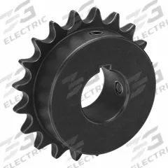 TSUBAKI Single Strand Sprocket: 40, For 1/2 in Chain Pitch, 1 1/8 in Bore Dia, 20 Teeth, Steel (MPN 40B20F-1B). Key specifications — Brand: TSUBAKI.
