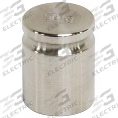 RICE LAKE WEIGHING SYSTEMS Calibration Weight: 50 g Nominal Mass, Cylinder Calibration Wt, 5, Metric (MPN 12527). Key specifications — attr1385170: RICE LAKE WEIGHING SYSTEMS; attr1385171: Stainless Steel.