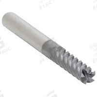 WIDIA HANITA Square End Mill: Carbide, AlTiN Coated, 5 Flute, 3/16" Mill Dia, 5/8" LOC, 2" OAL (MPN 4C0505000ST)