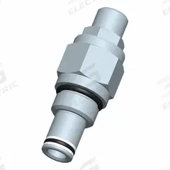 BUCHER HYDRAULICS Cartridge Valve: Screw-In, Screwdriver Adjustment, C10-20 Valve Cavity Size, RVPD (MPN RVPD-10-N-S-0-50). Key specifications — attr1012059: RVPD-10-N-S-0-50; attr1250696: RVPD; attr1011660: Nitrile; attr1011632: Screwdriver; attr1011635: BUCHER HYDRAULICS; attr1011636: Steel; attr1011644: C10-20.
