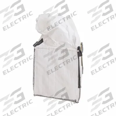 SHOPTOUGH Bulk Bags: 40 in Outside Lg, 40 in Outside Wd, 42 in Outside Ht - Open-Top with Flat-Bottom Bags
