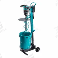 COLLOMIX Corded Concrete Mixer: For use with Adhesives/Cement/Concrete/Mortar, 9 gal Drum Capacity (MPN 37061). Key specifications — Materials For Use With: Adhesives; Cement; Concrete; Mortar; Speed Settings: Variable; Drum Material: Polyethylene; Product Type: Concrete Mixer; Power Source: Corded.