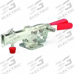 DE-STA-CO Toggle Clamp: Locking Horizontal Handle, Flange Base Mounting, 2.53 in Arm Lg, Locking (MPN 2017-UR). Key specifications — attr668198: DE-STA-CO; attr668630: Neoprene.