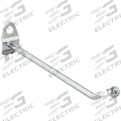 TRITON PRODUCTS Single Rod Pegboard Hook: 1/4 in_1/8 in Peg Hole, 6 in x 3/4 in x 1 1/2 in, 10 PK (MPN 71613). Key specifications — Finish: Zinc-Plated; Color: Silver; For Tool Type: Multiple; Includes: Screws; Locking System: Screw-In; Mounting Type: Surface; Material: Steel; Accessory Type: 30-Degree Single Hook.