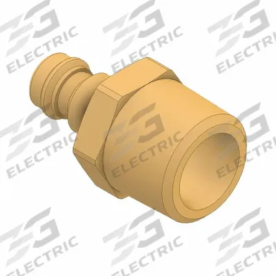 PARKER Quick Coupler: NPT, 5 mm Body Size, Brass, 550 lpm Max Flow Rate - European High-Flow Brass Quick-Connect Air Coupling Plugs