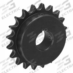 TSUBAKI Single Strand Sprocket: 60, For 3/4 in Chain Pitch, 1 7/16 in Bore Dia, 20 Teeth, Steel (MPN 60B20F-1G). Key specifications — Brand: TSUBAKI.