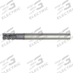 WIDIA HANITA Square End Mill: Carbide, TiAlN Coated, 4 Flute, 6 mm Mill Dia, 9 mm LOC, 76 mm OAL (MPN 75N506002LT)