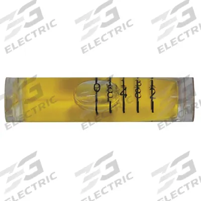 JOHNSON LEVEL Barrel Vial Level: 1 3/4 in Overall Lg, Acrylic - Replacement Vials for Box, I-Beam, & Torpedo Levels