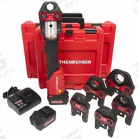 ROTHENBERGER Press Tool: 18V Li-Ion, Std, Inline, For 1/2 in to 2 in Pipe (MPN 1000001928). Key specifications — attr518742: ROMAX 4000; attr525712: Copper 1/2 in, 3/4 in, 1 in, 1-1/4 in, 1-1/2 in, 2 in; attr518712: (2) Batteries.