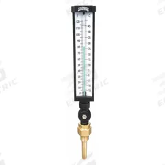 WINTERS Industrial Glass Thermometer: 0°F to 120°F /-15°C to 50°C, +/-1% Accuracy, 3.5 in Stem Lg (MPN TIM102ALF.). Key specifications — Thermometer Thread Type: UNF; Accuracy: +/-1%; Brand: WINTERS.