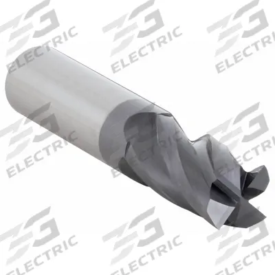APPROVED VENDOR Square End Mill: Carbide, AlTiN Coated, 4 Flute, 11/16" Mill Dia, 1-1/2" LOC - General Purpose Carbide Square End Mills