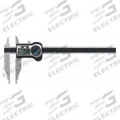TESA BROWN & SHARPE Long Range Nib/Knife Edge Jaw Digital Caliper: 0 in to 24 in /0 mm to 600 mm (MPN 00530435). Key specifications — attr1184461: +/- 0.001 in; attr1184462: 0.0005 in/0.01 mm; attr1184471: Step; attr1184472: Nib-Style (Lower Jaw)/Knife Edge (Upper Jaw); attr1184496: TESA BROWN & SHARPE.