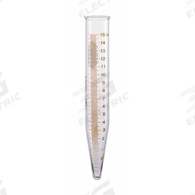 KIMBLE Centrifuge Tube: 15 mL, Centrifuge Tube, 17 mm Body Dia, 118 mm Overall Ht - Glass Centrifuge Tubes