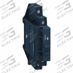SCHNEIDER Solid State Relay: DIN-Rail Mounted, 12 A Max Output Current, SCR, AC Output (MPN SSM1A112P7). Key specifications — Brand: SCHNEIDER; Current Type: AC; Electrical Connection: Screw Clamp; Finger Safe: Yes; Input Current: 2.5 to 3.5 mA; Maximum Output Current without Heat Sink: 12 A; Mounting Style: DIN Rail; Output Voltage: 24 to 280V AC.